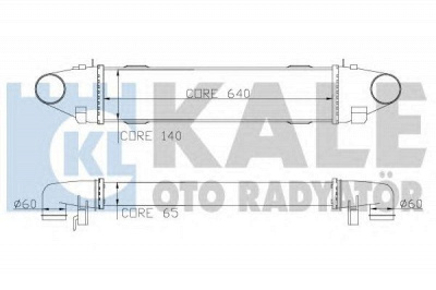 KALE OTO RADYATOR 347800 -  Интеркулер